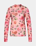 Edited Bluză Fiore Roz Tight Fit