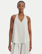 Eleh Bluză SS260092 Albastru celest Relaxed Fit
