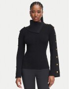 Elisabetta Franchi Bluză cu gât MK-03S-66E2-V420 Slim Fit