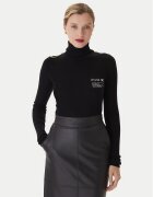 Elisabetta Franchi Bluză cu gât MK-43B-57E2-V320 Regular Fit
