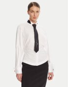 Elisabetta Franchi Cămașă re Alb Regular Fit