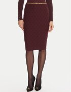 Elisabetta Franchi Fustă tip creion GK-20B-56E2-V390 Slim Fit