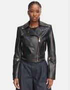Elisabetta Franchi Geacă de piele GD-01Z-66E2-V1490 Regular Fit