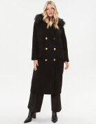 Elisabetta Franchi Palton de lână CP-44D-36E2-008339 Regular Fit