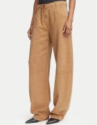 Elisabetta Franchi Pantaloni din material PJ-16D-66E2-V560 Balloon Fit