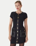 Elisabetta Franchi Rochie cocktail AB-819-57E2-V690 Regular Fit