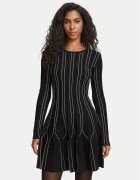 Elisabetta Franchi Rochie tricotată AM-39Q-67E2-V590 Fitted Fit