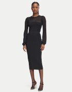 Elisabetta Franchi Rochie tricotată AM-53B-67E2-V460 Slim Fit