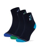 FILA Șosete lungi F8083-AW24 (3-pack)