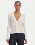 Fracomina Cardigan FR26ST8023K547R9 Écru Regular Fit