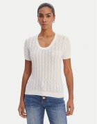 Fracomina Pulover FR26ST7031K547R9 Écru Regular Fit