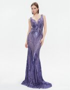 Fracomina Rochie de seară FQ23WD3005W66701 Slim Fit