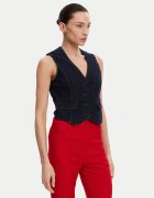 Fracomina Vestă elegantă FR25SJ5024D46093 Slim Fit