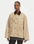 G-STAR Jachetă cămașă Boyfriend Barn D28436-E347 Bej Relaxed Fit