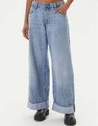 G-STAR Raw Blugi Roxx D28394-D536 Albastru celest Wide Leg