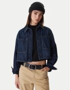 G-STAR Raw cămașă de blugi D26851-E090 Bleumarin Boxy Fit