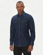 G-STAR Raw cămașă de blugi Dakota D23616-D252 Bleumarin Slim Fit