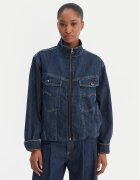 G-STAR Raw Geacă de blugi Rib Trucker D28586-D536 Albastru Regular Fit