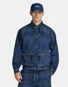 G-STAR Raw Geacă de blugi Utility D24330-D577-G334 Albastru Regular Fit