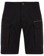 G-STAR Raw Pantalon scurți din material Rovic Zip D08566-5126-990 Negru Relaxed Fit