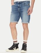 G-STAR Raw Pantaloni scurți de blugi 3301 D10481 D634 H096 Albastru Slim Fit