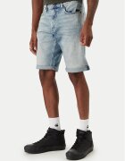G-STAR Raw Pantaloni scurți de blugi Mosa D24430-E205 Albastru Straight Fit