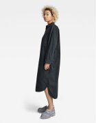 G-STAR Raw Rochie tip cămașă D22160-C436-C784 Gri Relaxed Fit