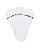 G-STAR Raw Șosete joase AS__S_124_SS25 (3-PACK) Alb