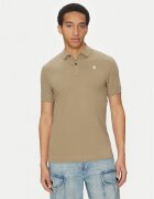 G-STAR Raw Tricou polo Dunda D11595-5864 6057 Kaki Slim Fit