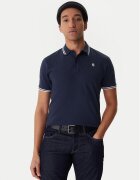 G-STAR Raw Tricou polo Dunda D17127-5864 Bleumarin Regular Fit