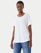 G-STAR Raw Tricou Rolled Up D24524-4107 Alb Loose Fit