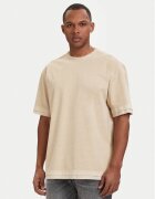 G-STAR Raw Tricou Washed Distressed D28896-E401 Bej Relaxed Fit