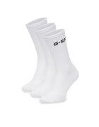 G-STAR Șosete lungi CEO_AS_G_STAR_001W_AW26 (3-PACK) Alb