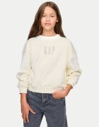 GAP Bluză 628718 Écru Regular Fit