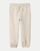 GAP Pantaloni trening 635490 Écru Regular Fit