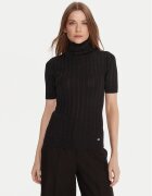 Gaudi Bluză cu gât 521FD53033 Slim Fit