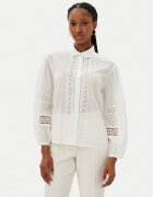 Gaudi Cămașă 511FD45028 Écru Regular Fit