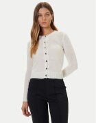 Gaudi Cardigan 521BD53011 Écru Regular Fit