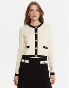 Gaudi Cardigan 521FD53038 Écru Regular Fit
