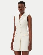 Gaudi Rochie cocktail 511FD15033 Écru Regular Fit