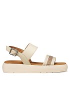 Geox Sandale D Camalei D650ND 05411 C1122 Écru