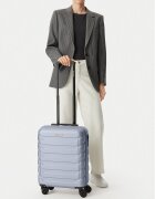 Gino Rossi Valiză de cabină CEO-GIN-S-003-05-SILVER3 Argintiu