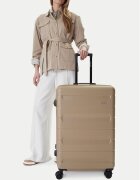 Gino Rossi Valiză mare CEO-GIN-L-004-BEIGE Bej