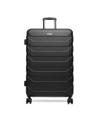 Gino Rossi Valiză mare CEO-GIN-MS-001-L BLACK Negru