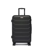 Gino Rossi Valiză medie C-GIN-M-001-05-BLACK Negru
