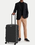 Gino Rossi Valiză medie CEO-GIN-M-001-05-BLACK2 Negru