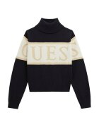 GUESS Bluză cu gât J5BR04 Z3IF0 Regular Fit