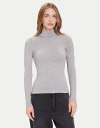 GUESS Bluză cu gât W4BP14 KCGM2 Slim Fit