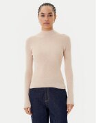 GUESS Bluză cu gât W5BR15 Z3OW2 Slim Fit