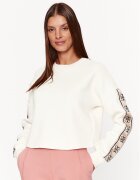 GUESS Bluză V3BQ16 KB3P2 Écru Regular Fit